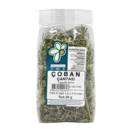 Papatya Gıda Çoban Çantası 30 g e