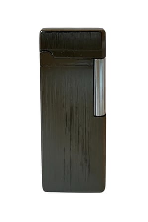 Fırçalı Gunmetal Slim Soft Flame Çakmak - TR6689