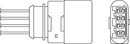 Vw Oksıjen Sensörü - Katalızatör Öncesi - Br Oph070