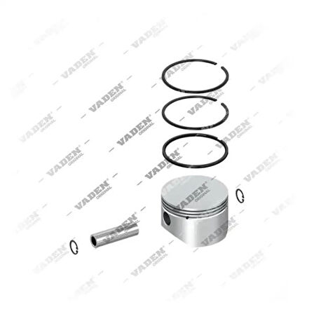İveco Truck Kompresor Piston+segman 86.50 MM (0.25) - Bmc / Scanıa / İveco / Ford / Mercedes - Vaden 7000 861 101