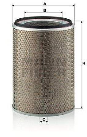 Renault Truck Hava Filtresi Renault Midliner - Maxter - Manager 91> - Mann C291055