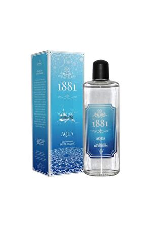 1881 Okyanus Esintisi 80 Derece Cam Şişe 250 ml Kolonya