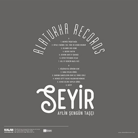 Aylin Şengün Taşçı - Seyir "Alaturca Records" (Pla k)