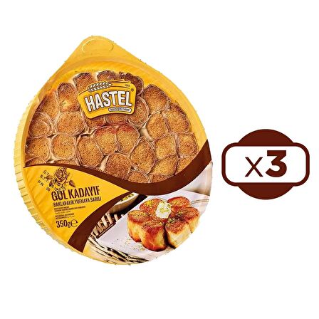 Hastel Gül Kadayıf 350 gr x 3 Adet