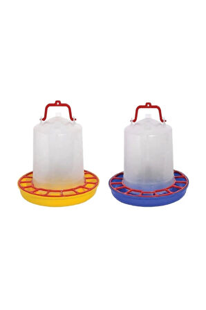  Tavuk Civciv Bıldırcın Yemlik 6 Kg Ve Suluk Takım 6 Litre