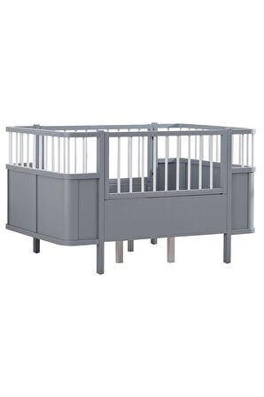 MDF Beşik, Siesta Büyüyen Beşik 90x130 - Siesta Karyola 90x190