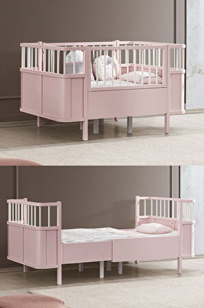 MDF Beşik, Siesta Büyüyen Beşik 90x130 - Siesta Karyola 90x190