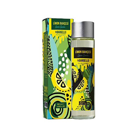 BARGELLO LİMON BAHÇESİ 180 ML CAM DÖKME KAPAK KOLONYA EDC