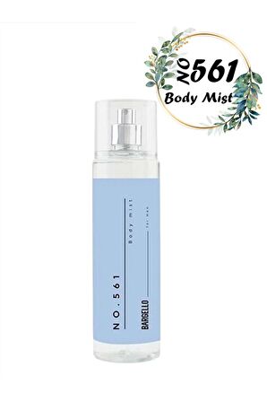 NO 561 ERKEK BODY MİST VÜCUT SPREYİ 210 ML