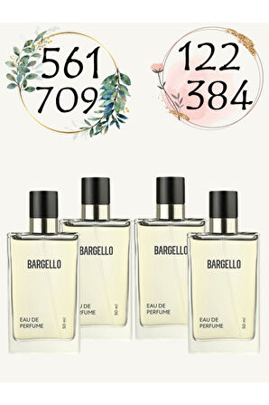 Kadın Parfüm 122 - 384 Erkek Parfüm 561 - 709 50 ML EDP 4'lü Favori Set