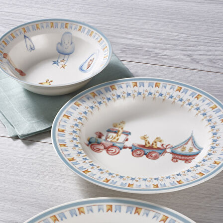 GÜRAL PORSELEN Eda 3 Parça Bone Mama Takımı - 2135