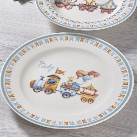 GÜRAL PORSELEN Eda 3 Parça Bone Mama Takımı - 2135