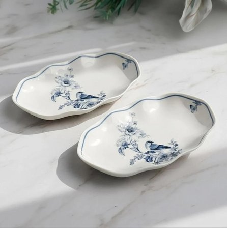 Nesrin 25 Cm Kayık Tabak Seti 2'li