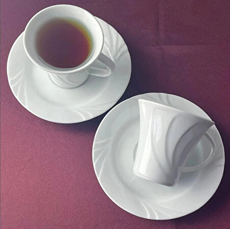 Güral Porselen Soprano 2 Kişilik Çay Fincanı