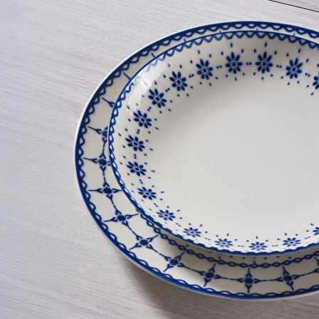 Güral Porselen Camelia 24 Parça 6 Kişilik Yemek Takımı 1614