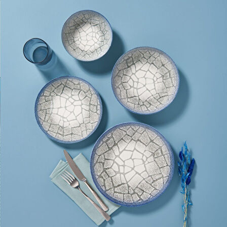 Güral Porselen Camelia 6 Kişilik 24 Parça Yemek Takımı 13261