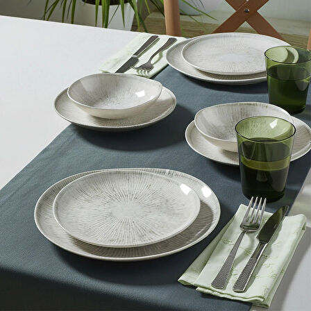 Güral Porselen Roden 24 Parça Yemek Takımı Dg 1401