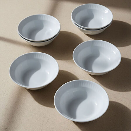 GÜRAL PORSELEN Sembol 6 Parça 15 cm Çorba Kasesi