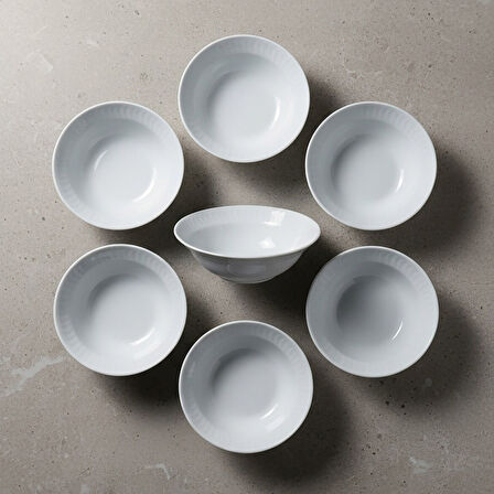 GÜRAL PORSELEN Sembol 6 Parça 15 cm Çorba Kasesi