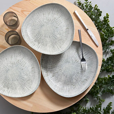 Güral Porselen Pera 4 Parça 30 Cm Servis Tabağı 1401