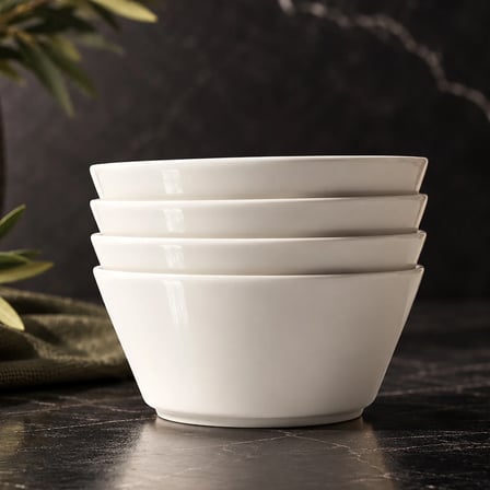 GÜRAL PORSELEN Paris 4 Parça 14 cm Salata Kasesi