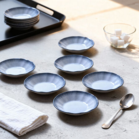 GÜRAL PORSELEN Acem 12 Parça 10 cm Çay Tabağı 30527