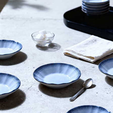 GÜRAL PORSELEN Acem 12 Parça 10 cm Çay Tabağı 30527