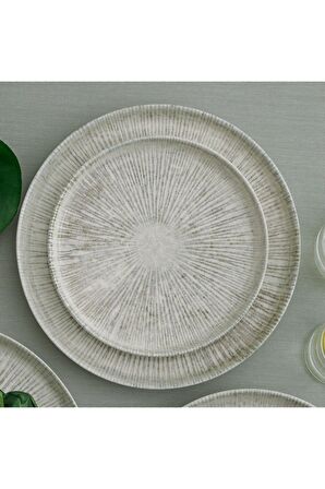 Arnim 21 Cm Bilbao Bone Düz Tabak