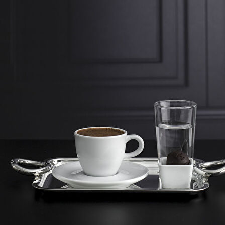 GÜRAL PORSELEN Bistro Çay Fincanı Ve Tabağı 150 cc