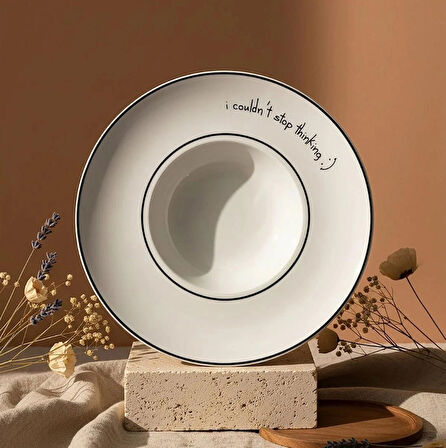 Güral Porselen Atina Gürme Makarna Tabağı 27 Cm