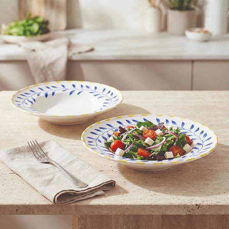 GÜRAL PORSELEN Limon 26 cm Salata ve Makarna Kasesi