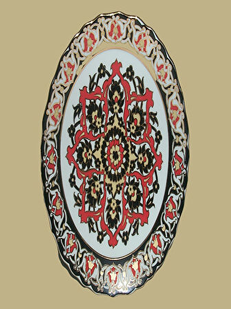 GÜRAL PORSELEN 17 CM DUVAR TABAĞI  