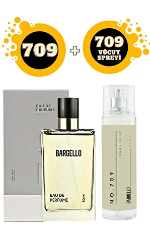 709 Edp Oriental 50 ml Erkek kokusu + No:709 210 ml Body Mist Vücut Spreyi