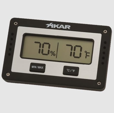 Xikar Purotemp Rectangular Higrometre Nem Ölçer Tr669