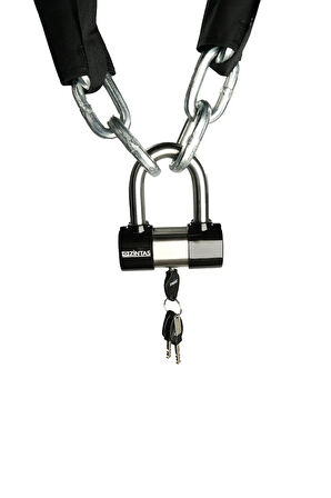 Protector Hex13 Motosiklet Kesilmez Zincir Kilit 13mm 120cm 13mm Kilitli