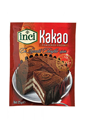 İnci Baharat - Kakao 25 Gr. 12 Adet (1 Koli)