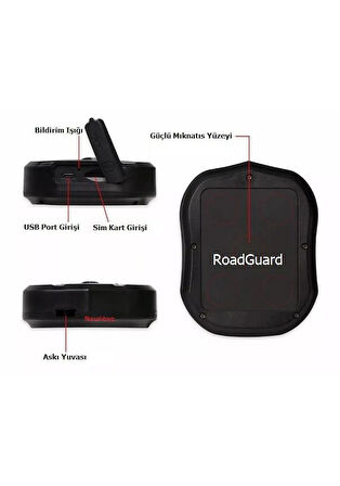 Roadguard Gps Otomobil Motosiklet Araç Takip Cihazı Canlı İzleme