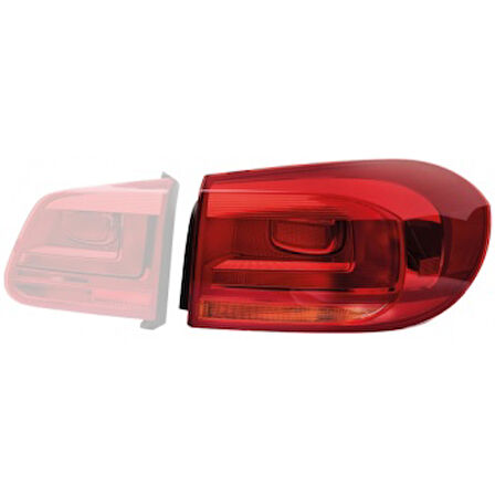 Vag Stop Lambası Dis Sol Tiguan 12>18> - Hella 2sd010738-091