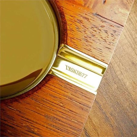 Lubinski Ahşap Metal Puro Küllüğü Gold 4lü