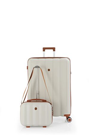 Mçs Polipropilen 2'li Valiz Seti Büyük & Makyaj V305