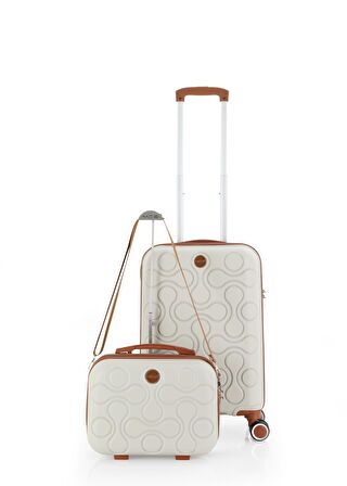 Mçs Polipropilen 2'li Valiz Seti Kabin & Makyaj V376