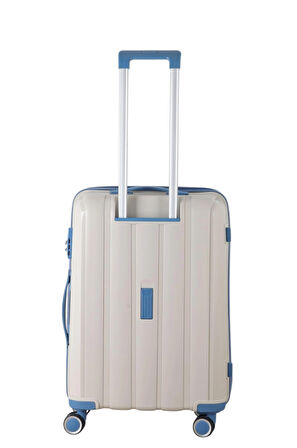 Mçs Polipropilen 3'lü Valiz Seti Orta & Kabin & Makyaj V305