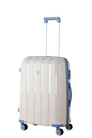 Mçs Polipropilen 3'lü Valiz Seti Orta & Kabin & Makyaj V305