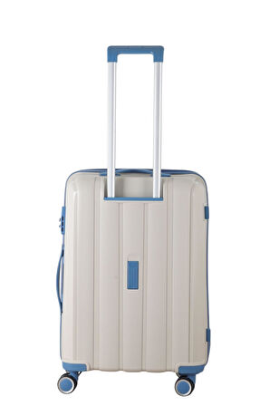 Mçs Polipropilen 3'lü Valiz Seti Büyük & Orta & Makyaj V305