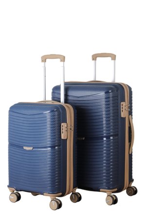 V379 PP Y.ÜRETİM PP VALİZ 55 CM + 65 CM SİYAH SET