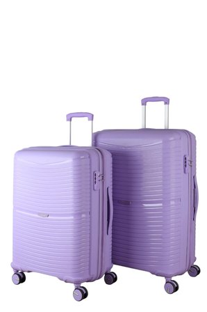 V379 AURA Y.ÜRETİM PP VALİZ 55 CM + 75 CM SİYAH SET