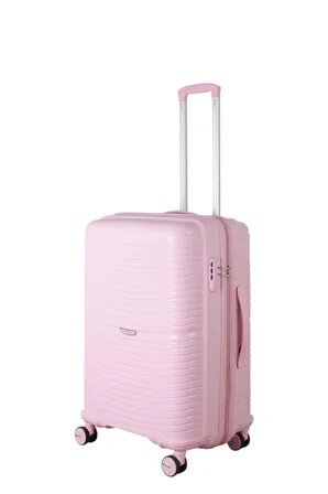 V379 AURA Y.ÜRETİM PP VALİZ 65 CM + 75 CM SİYAH SET