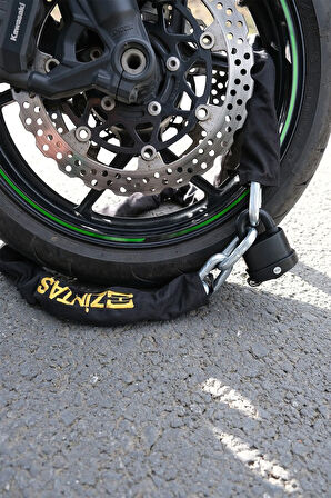 Protector Hex13 Motosiklet Kesilmez Zincir 13mm 180cm Sadece Zincir