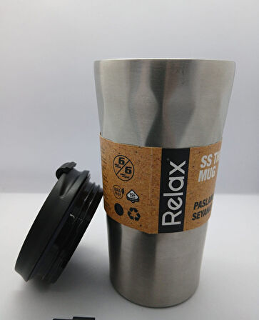 RELAX SS THERMOSS MUG PASLANMAZ ÇELİK SEYAHAT TERMOSU 350 ML
