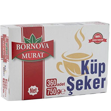 BORNOVA MURAT KÜP ŞEKER 750 GR X 20 ADET